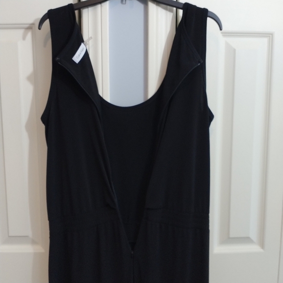 Calvin Klein Black Jersey Jumpsuit 14 - Picture 4 of 12